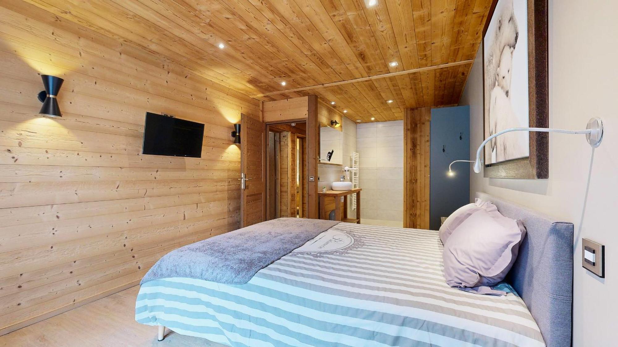Chalet Grand Croix - Haut Standing - 8, 10 Pers Ланлебур-Мон-Сени Экстерьер фото